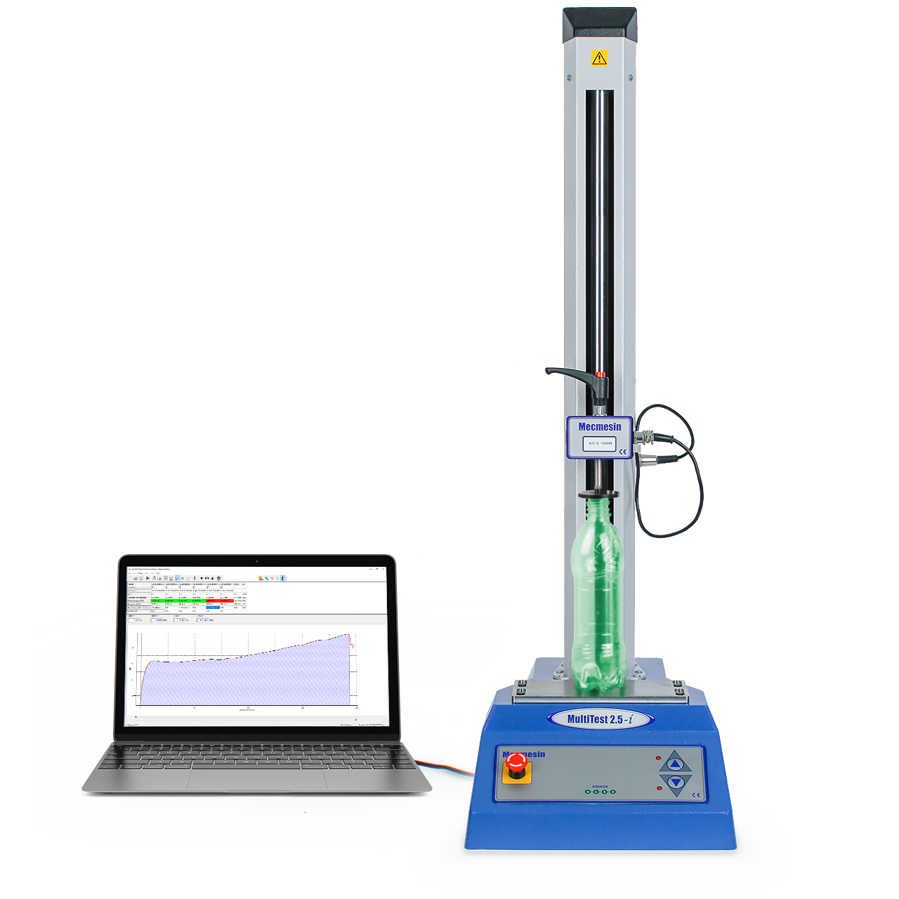 Product image of MultiTest-i automated Top-load Tester with ILS loadcell and PC by Mecmesin